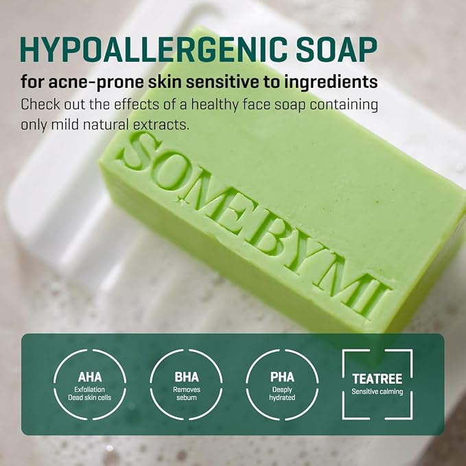 SOME BY MI AHA BHA PHA 30 Days Miracle Cleansing Bar – 3.73oz, 106g – Daily - Image 3