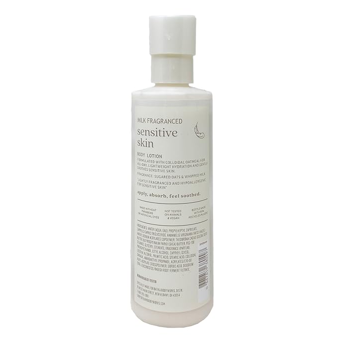 Bath & Body Works Sensitive Skin Milk Fragranced 3 Pack Body Lotion Bundle - Image 3