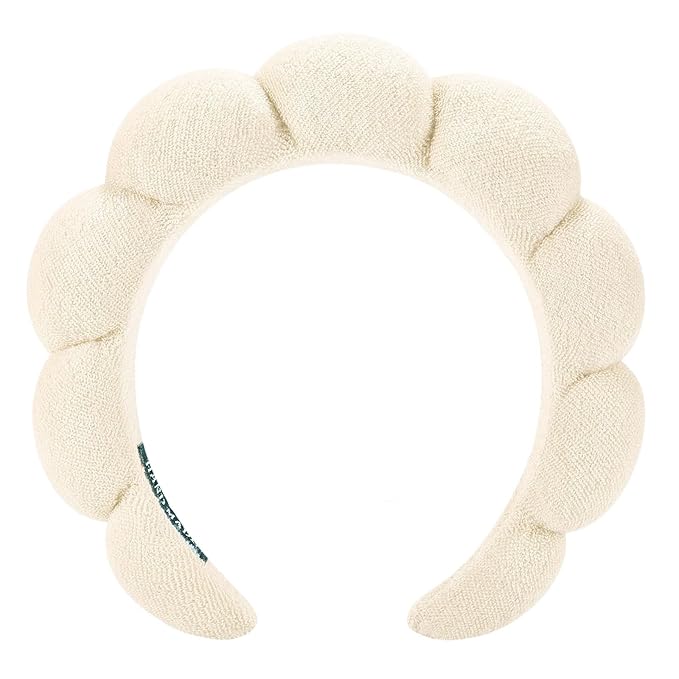 Spa Headbands for Washing Face Makeup Skin Care Women Bubble Facial Beauty by TYSSELY