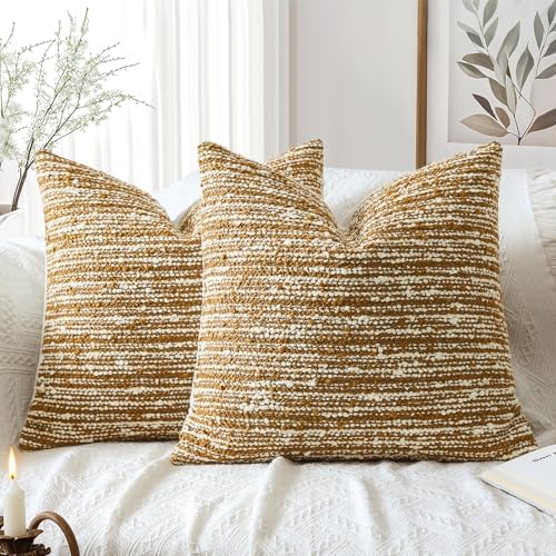 Artscope Throw Pillow Cover 20x20 Inch Set of 2 Super Thick Pillow Cover by Artscope