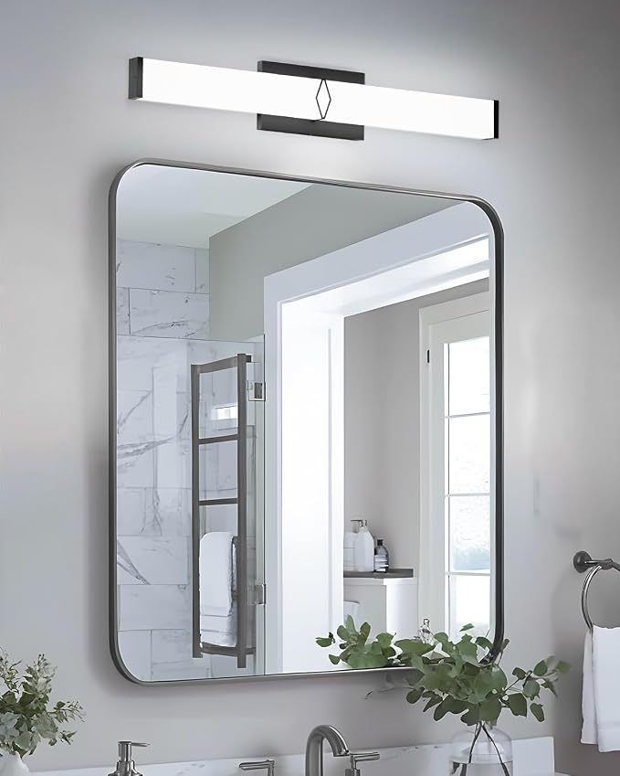 Modern Bathroom Light Fixtures, 24inch Dimmable Bathroom Vanity Lights Over - Image 5