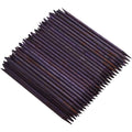 100 Pcs Orange Wood Nail Sticks Double Sided Multi Functional Cuticle Pusher by Borogo