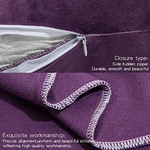 NTBAY King Velvet Pillowcases - Image 2
