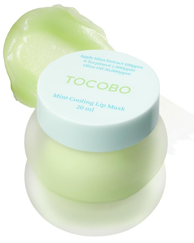 TOCOBO Mint Cooling Lip Mask – Cooling Relief Lip Sleeping Mask by TOCOBO