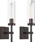 SANTOSTOCK Oil Rubbed Bronze Battery Operated Wall Sconces by SANTOSTOCK