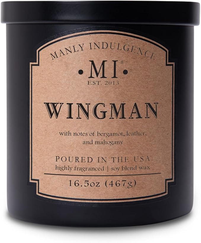 Manly Indulgence Wingman Scented Candles by ManlyIndulgence