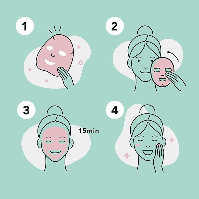 Celavi Essence Facial Face Mask K-Beauty Skincare Korea Skin Care Moisturizing - Image 9