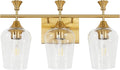 Bathroom Light Fixtures, Brushed Gold Vanity Lights by BringBrightnesstoYourLife