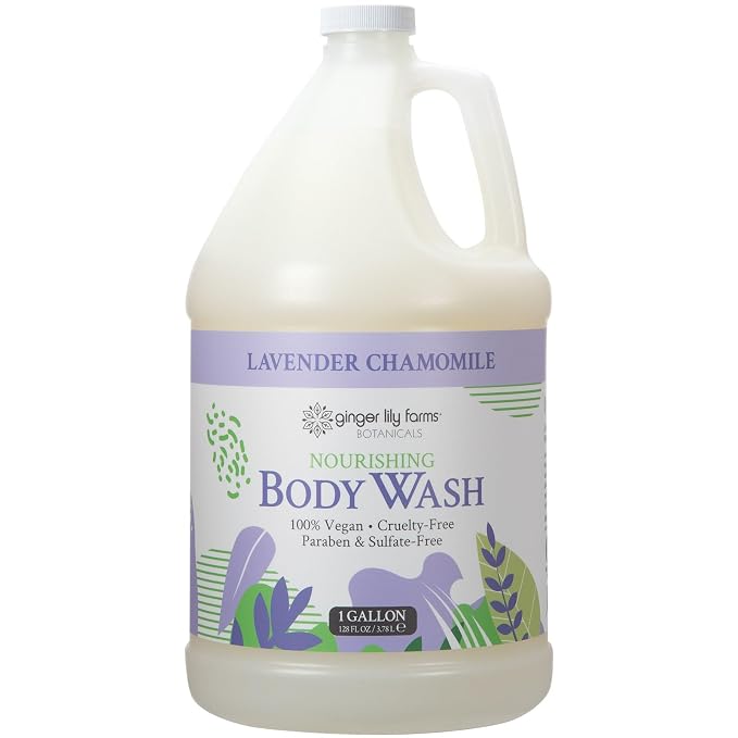 Ginger Lily Farms Botanicals Nourishing Body Wash, 100% Vegan & Cruelty-Free by GingerLilyFarms