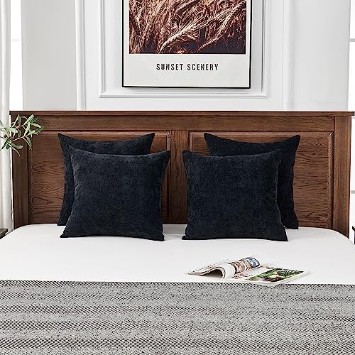 GAWAMAY Decorative Square Throw Pillow Covers 18"x18" Inch Set of 4, Super Soft - Image 6