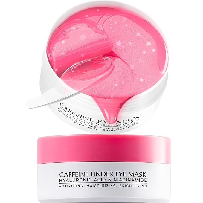 Under Eye Patches Kit: 120 Pcs Retinol & Caffieine Gel Eye Mask - Image 3