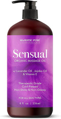 MAJESTIC PURE Organic Sensual Massage Oil by BeautyandPersonalCare