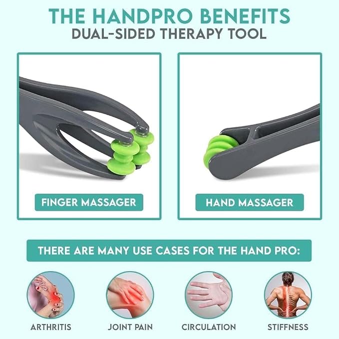 COZLOW Finger Massager for Deep Tissue Comfort, Dual-Sided Therapy Tool for - Image 2
