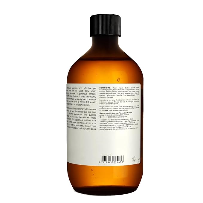 Aesop A Rose By Any Other Name Body Cleanser Refill | Gentle Shower Gel - Image 4