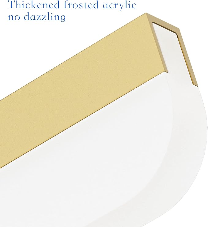 Ralbay 32" LED Gold Vanity Lights - Image 7