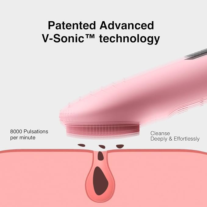 NågraCoola CLIE Facial Cleansing Brush, Waterproof and Rechargeable Electric - Image 3