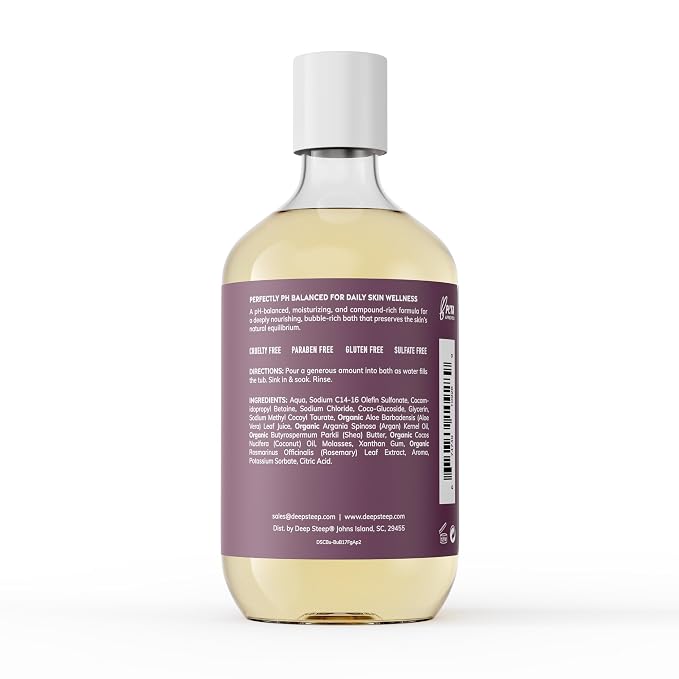 Deep Steep Fig Apricot Bubble Bath - Image 2