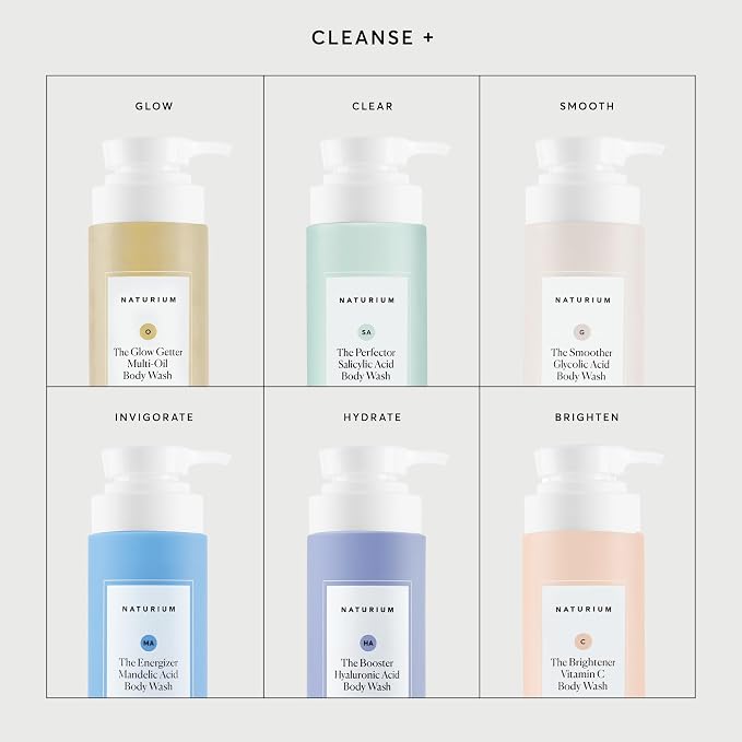 Naturium The Glow Getter Multi-Oil Hydrating Body Wash, Gentle Cleanser - Image 7