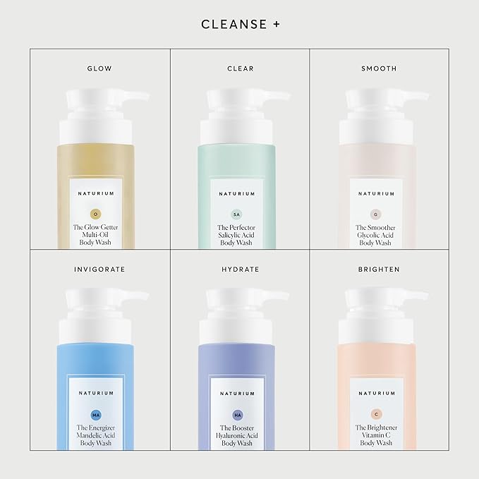 Naturium The Perfector Salicylic Acid Body Wash, Gentle & Smoothing Cleanser - Image 7