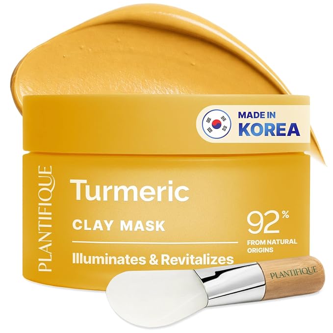 PLANTIFIQUE Korean Turmeric Clay Mask by Plantifique
