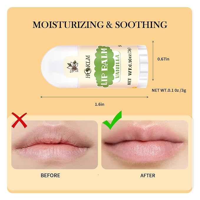 Mini Lip Balm 68 Pack, Natural Lip Balms - Image 4