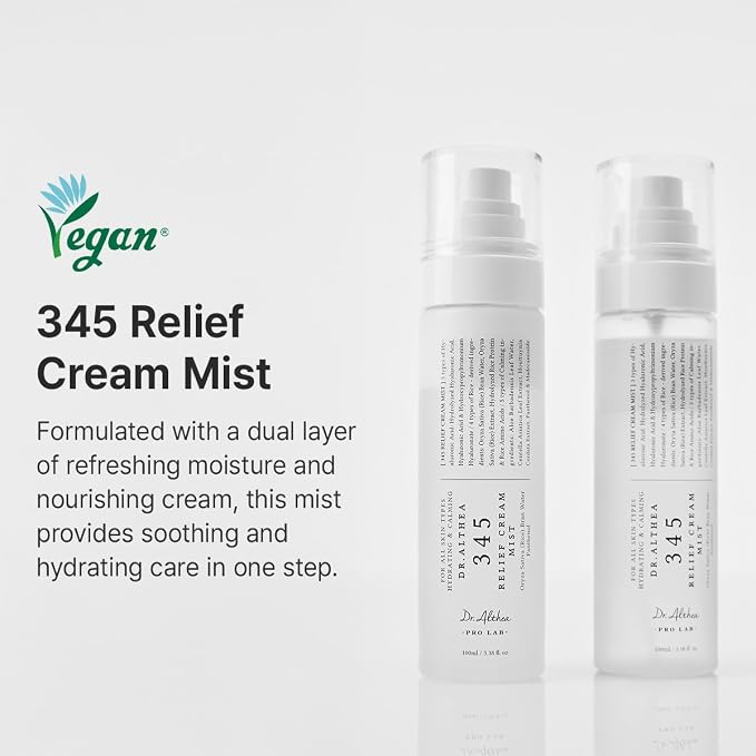 Dr.Althea 345 Relief Cream Mist | Hydrating Facial Mist - Image 2