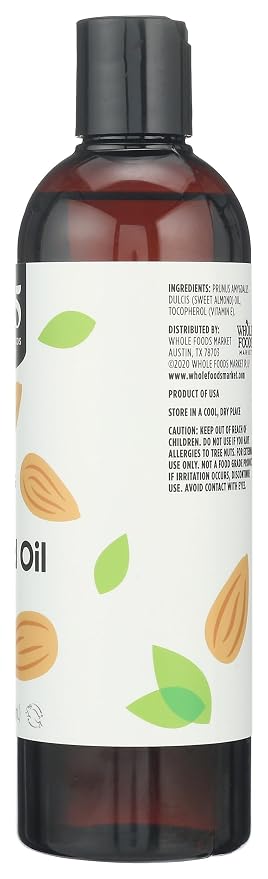 365 by Whole Foods Market, Softening Sweet Almond Oil, Skin & Hair Care - Image 5