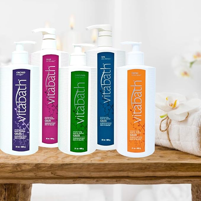 Vitabath Plus For Dry Skin Moisturizing Bath & Shower Gel Wash Replenishing - Image 11