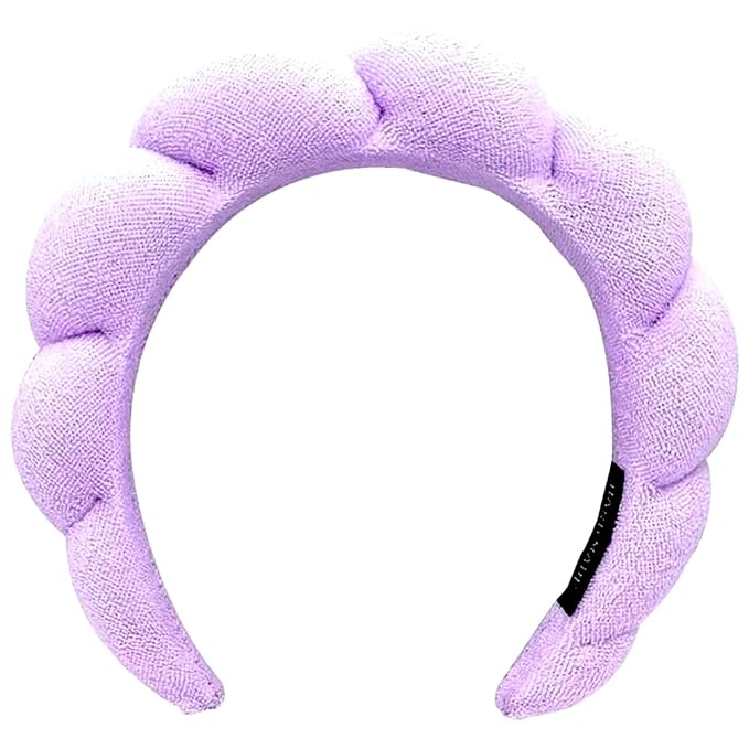 Spa Terry Cloth Headbands for Facial Skincare, Makeup Application, and Face by HITMODASPAHEADBAND