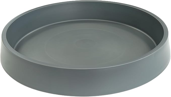 Plant Saucer Tray for Ceramic Plastic Pots, 12 inch Plant Saucers for Indoors by Bleuhome