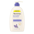 Aveeno Stress Relief Body Wash for Women, Calming Lavender Scent & Prebiotic Oat by Aveeno
