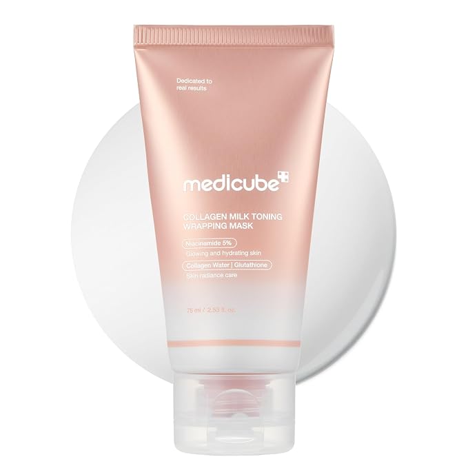 medicube Wrapping Mask Collagen Glazed Milky Glow Daytime Peel Off Mask | Quick by medicube