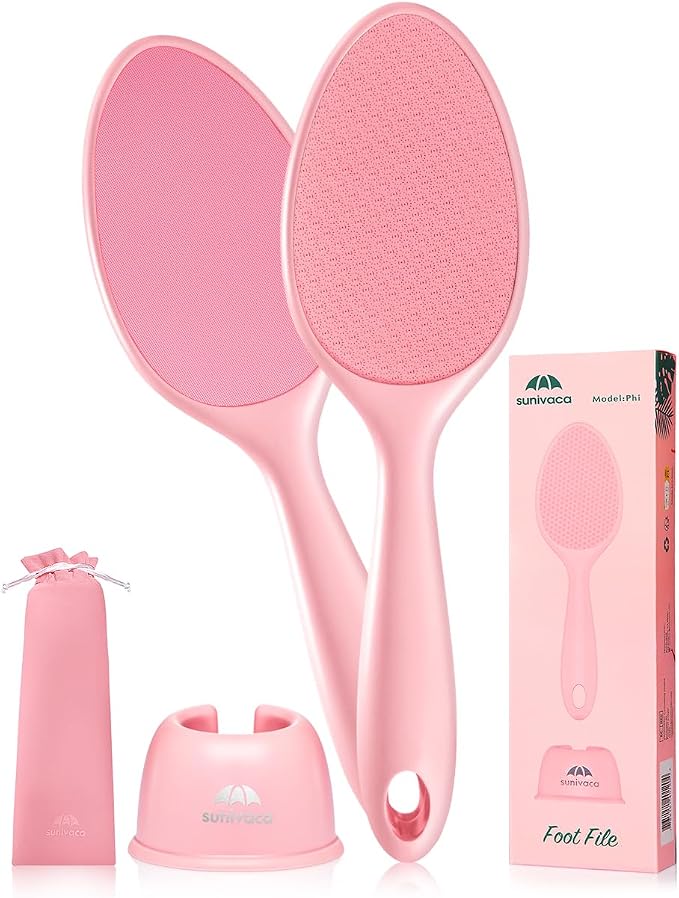 2-Sided Glass Foot File Callus Remover - Image 9
