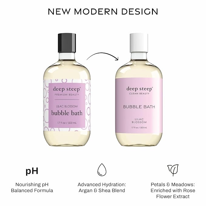 Deep Steep Lilac Blossom Bubble Bath - Image 4