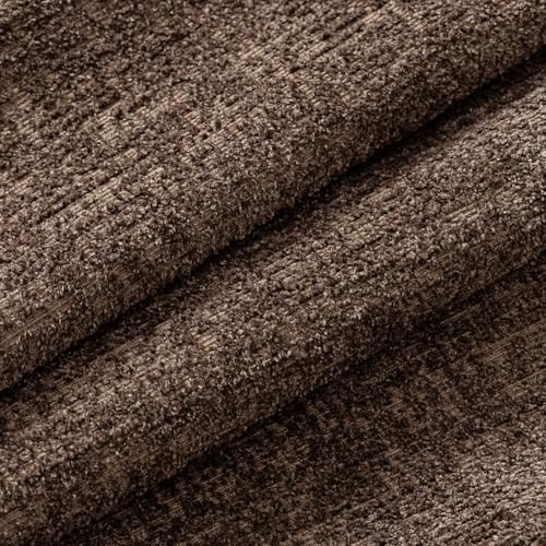 MIULEE Fall Couch Pillow Covers Textured Chenille 20x20 Brown - Image 2