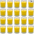 Small Citronella Candles Outdoor and Indoor Soy Wax Votive Candles by BERYSCEN