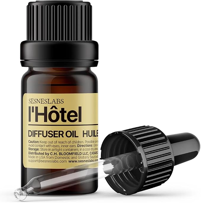 l'Hotel Diffuser Oil, Lifestyle Blend Neroli, Laurel Leaf, Musk Essential Oils by sesneslabs