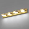 SineRise LED Modern Bathroom Vanity Light Fixtures, Brass Modern Acrylic by SINERISELIGHTING