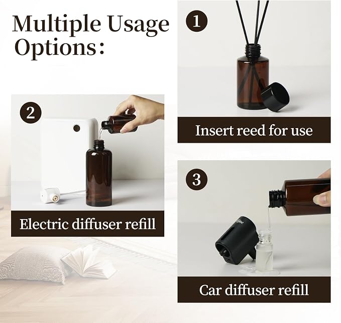 Lavender Essential Oils Aroma Waterless Diffuser Refill - Image 3