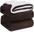 KAWAHOME Sherpa Fleece Queen Size Blanket by KAWAHOME