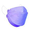 Borje KN95 Face Masks for Adults 50 Pack, 5-Ply Purple Disposable Face Mask by Borje