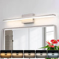 LED Brushed Nickel Vanity Light by BRIVOLART