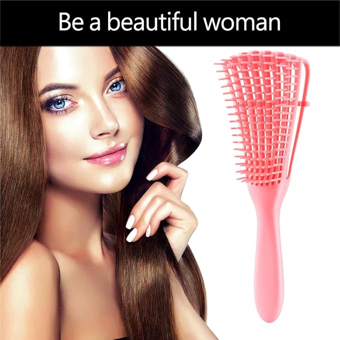 Detangling Brush for Afro America/African Hair Textured 3a to 4c Kinky - Image 3