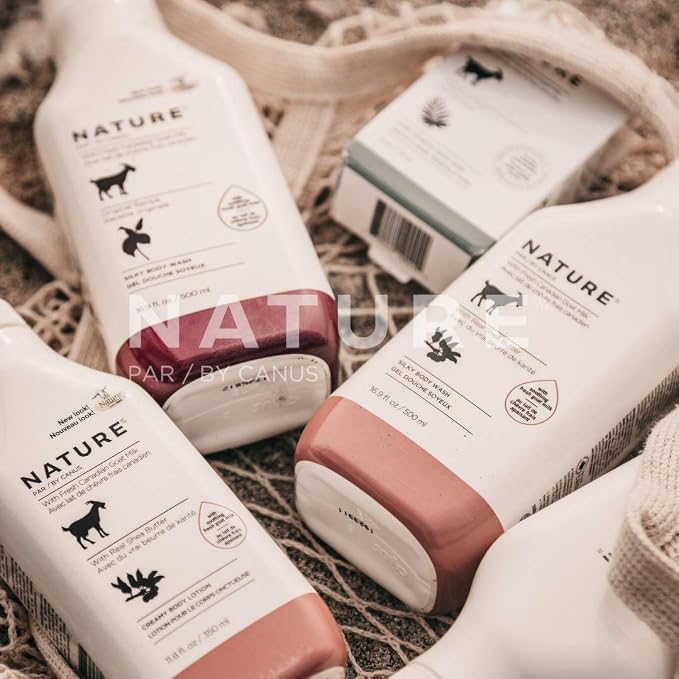 Nature by Canus Goat Milk Body Wash, Moisturizing Shea Butter Cleanser - Image 3