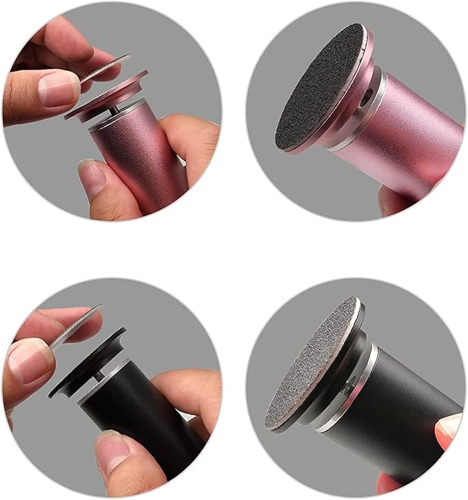 60pcs Replaceable Sandpaper Refill Discs - Image 3