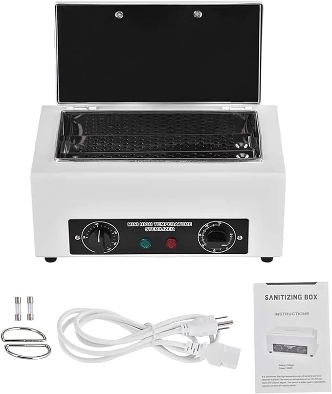 300W Heat Sterilizer NV-210 w/Timer Disinfection Box Manicure Pedicure SPA by Unknown