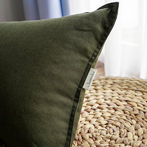 Jeanerlor SureGuard Pillowcase Cousion Cover Decor Cotton Linen - Image 5