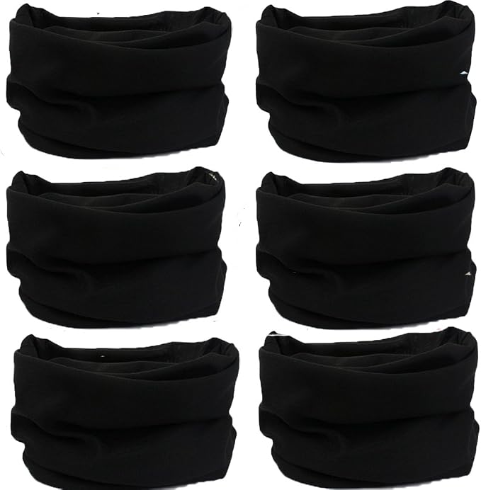 Venswell Neck Gaiter Face Mask Men Women, Seamless Bandana Rave Face Cover by Venswell