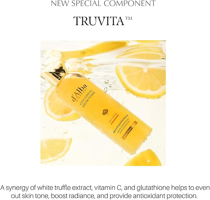 d'alba Piedmont White Truffle Vita Toning Serum Toner, Glass Skin - Image 4
