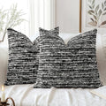 Artscope Throw Pillow Cover 20x20 Inch Set of 2 Super Thick Pillow Cover by Artscope